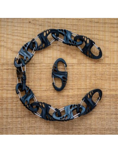 Zestaw karabińczyków mil-tec s-hook – czarny