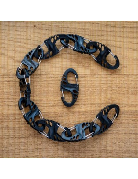 Zestaw karabińczyków mil-tec s-hook – czarny