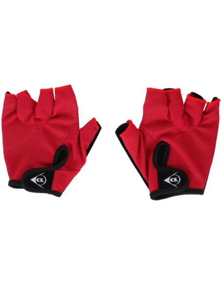 Rękawiczki rowerowe dunlop senior r.xl - czerwony