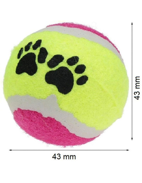 Piłka tenis ziemny dla psa 5szt