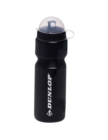 Bidon rowerowy dunlop 750ml z koszykiem czarny