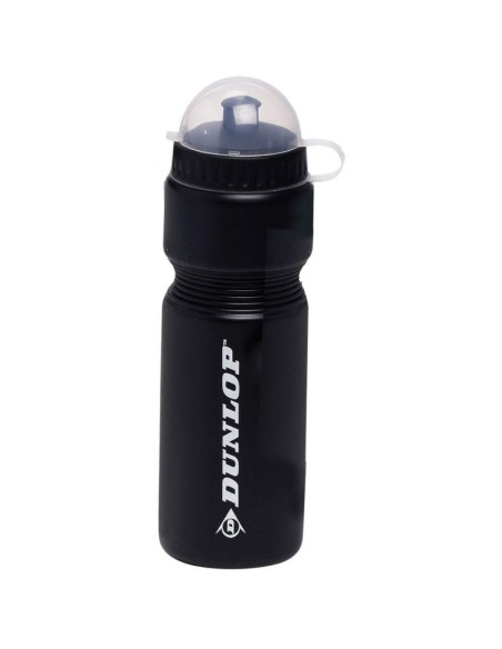 Bidon rowerowy dunlop 750ml z koszykiem czarny
