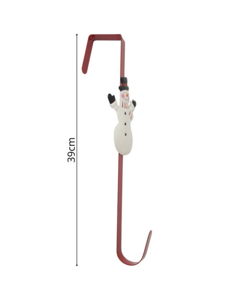 Wieszak uchwyt do stroików 39cm bałwan