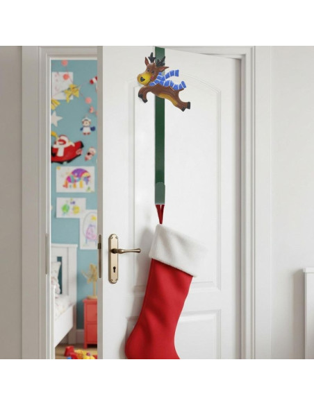 Wieszak uchwyt do stroików 39cm renifer