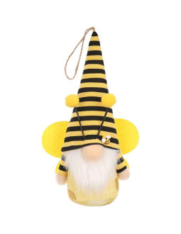 Skrzat gnom pszczółka żółta 20cm zawieszka dekoracja wiosenna 2