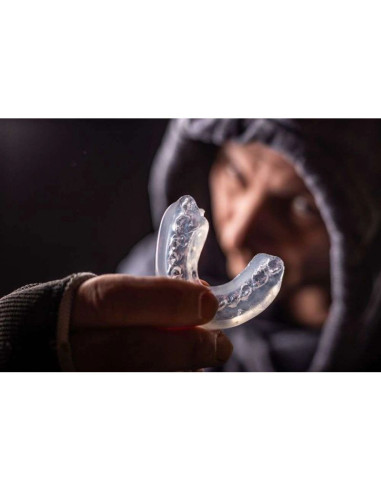 Ochraniacz na zęby + pudełko - bezbarwny | standard