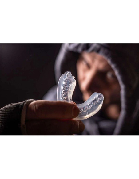 Ochraniacz na zęby + pudełko - bezbarwny | standard