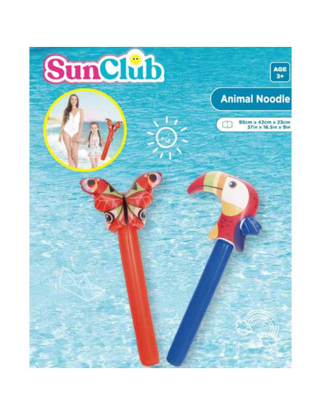 Dmuchany makaron noodle do pływania zwierzątko 95x42x23cm 91016 tucan