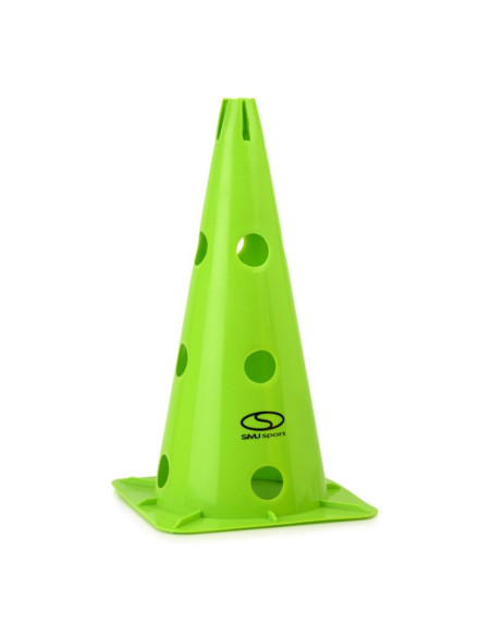 Pachołek treningowy 1 szt. - 38 cm zielony / pt1-38h-g