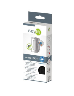 Moskitiera drzwi 2x60x210 czarny