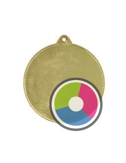 Medal  z nadrukiem luxor jet