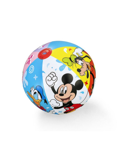 Piłka dmuchana 91098 disney junior: mickey&friends beach ball