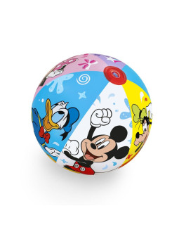 Piłka dmuchana 91098 disney junior: mickey&friends beach ball 2