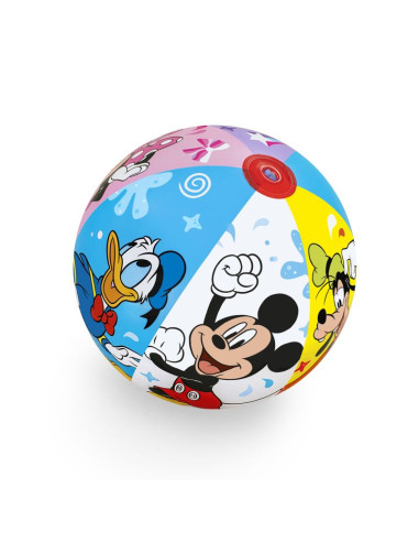 Piłka dmuchana 91098 disney junior: mickey&friends beach ball