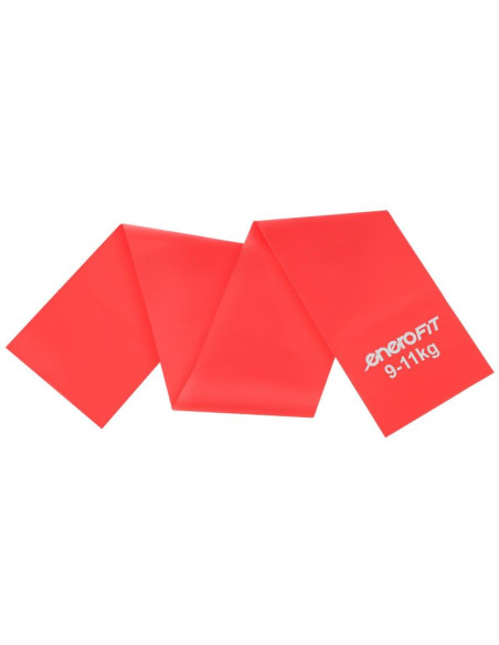 Taśma treningowa do ćwiczeń pilates 2000x150x0,30mm 9-11kg czerwona