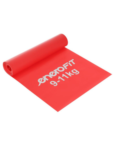 Taśma treningowa do ćwiczeń pilates 2000x150x0,30mm 9-11kg czerwona
