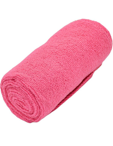 Ręcznik szybkoschnący z workiem do przechowywania sportowy 80x40cm dunlop różowy