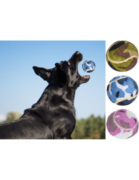 Piłeczki tenisowe dla psa 3szt