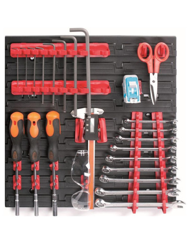 Zestaw wieszaków uchwytów do tablicy warsztatowej 20szt kistenberg