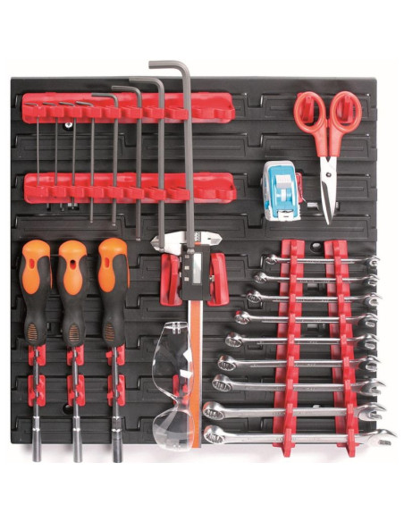 Zestaw wieszaków uchwytów do tablicy warsztatowej 20szt kistenberg