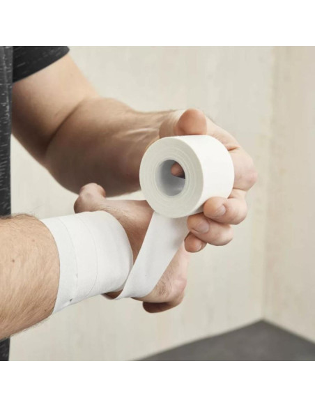 Taśma tejp tape sportowa kinesiologiczna 7,3mx3,8cm dunlop biała