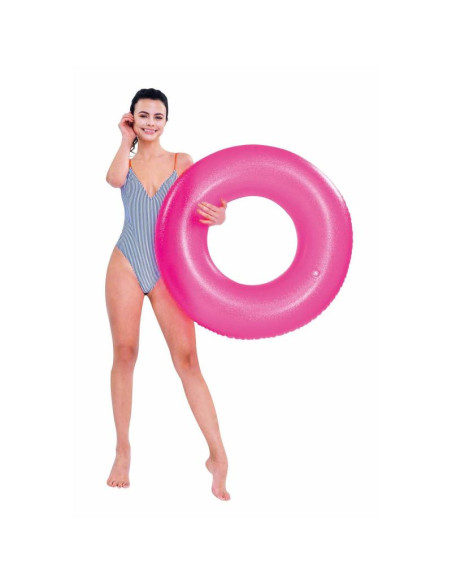 Kółko do pływania mozaika 90cm 37605 - różowy