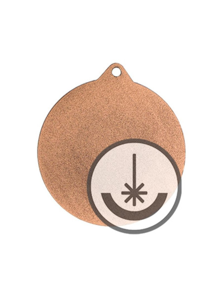 Medal grawerowany laserem- rmi