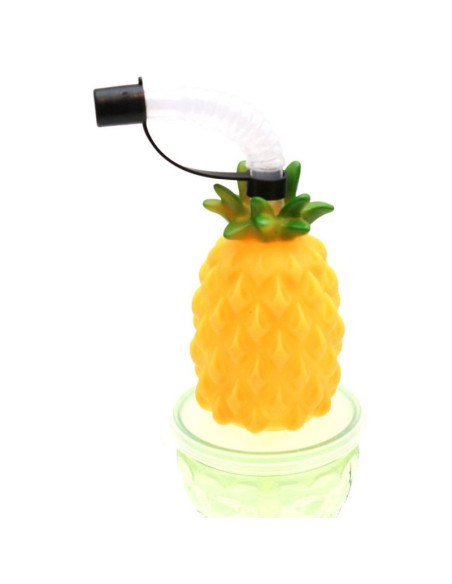 Bidon butelka sportowa ze słomką 500 ml zielony excellent houseware