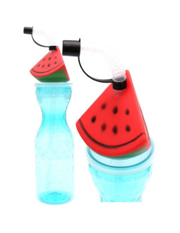 Bidon butelka sportowa ze słomką 500ml niebieski excellent houseware