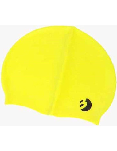 Czepek silikon senior żółty best sporting
