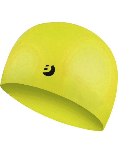 Czepek silikon senior żółty best sporting