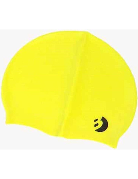 Czepek silikon senior żółty best sporting