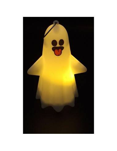 Zawieszka breloczek dekoracyjny duch led z językiem