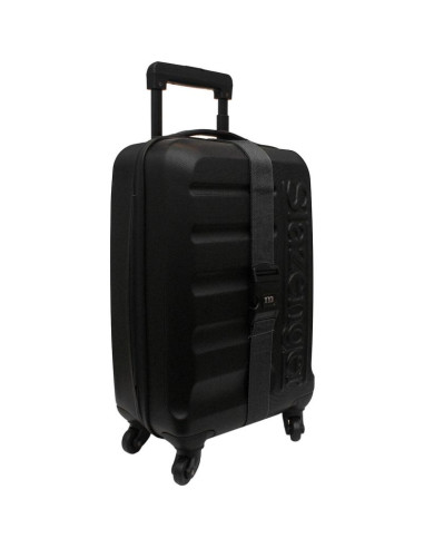 Uniwersalny pas zabezpieczający do walizki spinający 180x5cm na szyfr proworld czarny