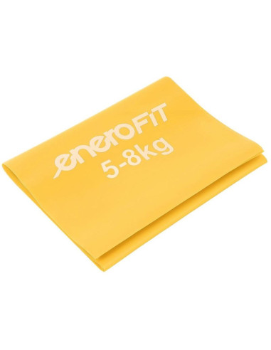 Taśma treningowa do ćwiczeń pilates 2000x150x0,25mm 5-8kg żółta