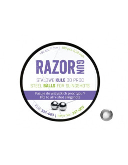 Kulki do procy razorgun 7 mm 100 szt. (337-003)