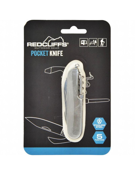 Zestaw survivalowy turystyczny scyzoryk 5w1