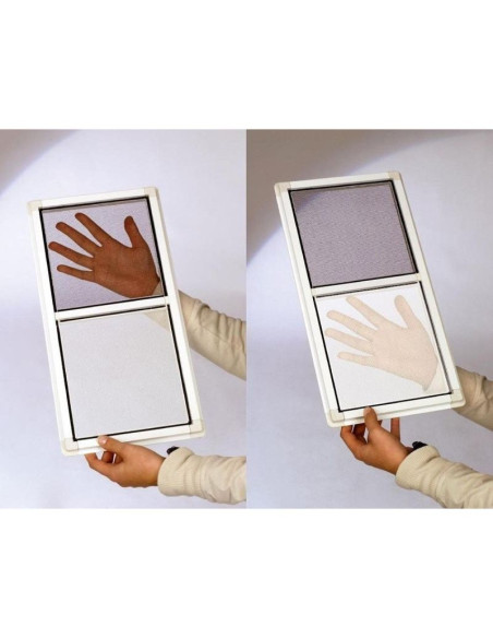 Moskitiera okno 150x180 biała poliester+taśma rzep