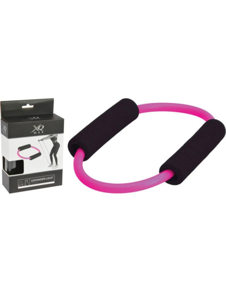 Ekspander gumowy piankowe uchwyty xqmax różowy light