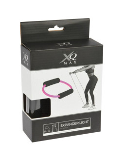 Ekspander gumowy piankowe uchwyty xqmax różowy light 2