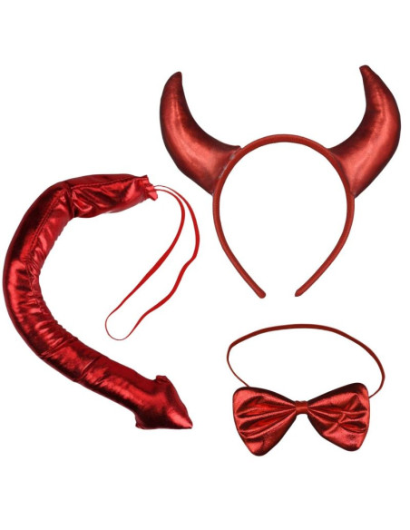 Zestaw diabełek na halloween