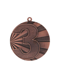 Medal stalowy brązowy trzecie miejsce