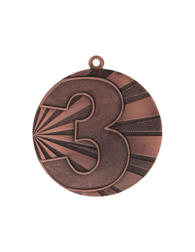 Medal stalowy brązowy trzecie miejsce