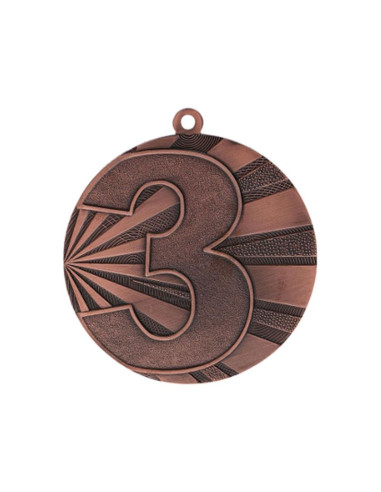 Medal stalowy brązowy trzecie miejsce