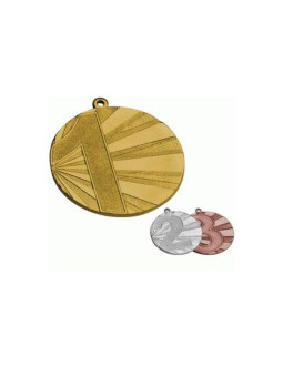 Medal stalowy zloty pierwsze miejsce