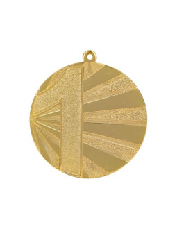 Medal stalowy zloty pierwsze miejsce 2