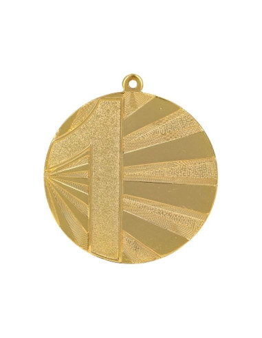 Medal stalowy zloty pierwsze miejsce