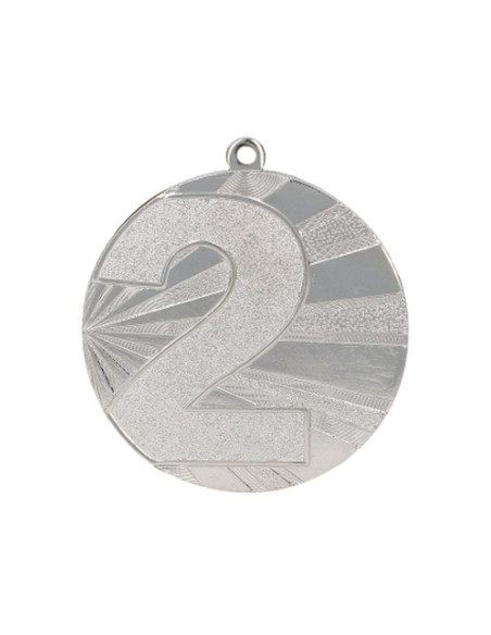Medal stalowy srebrny drugie miejsce