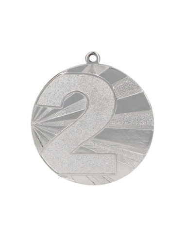 Medal stalowy srebrny drugie miejsce