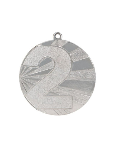 Medal stalowy srebrny drugie miejsce